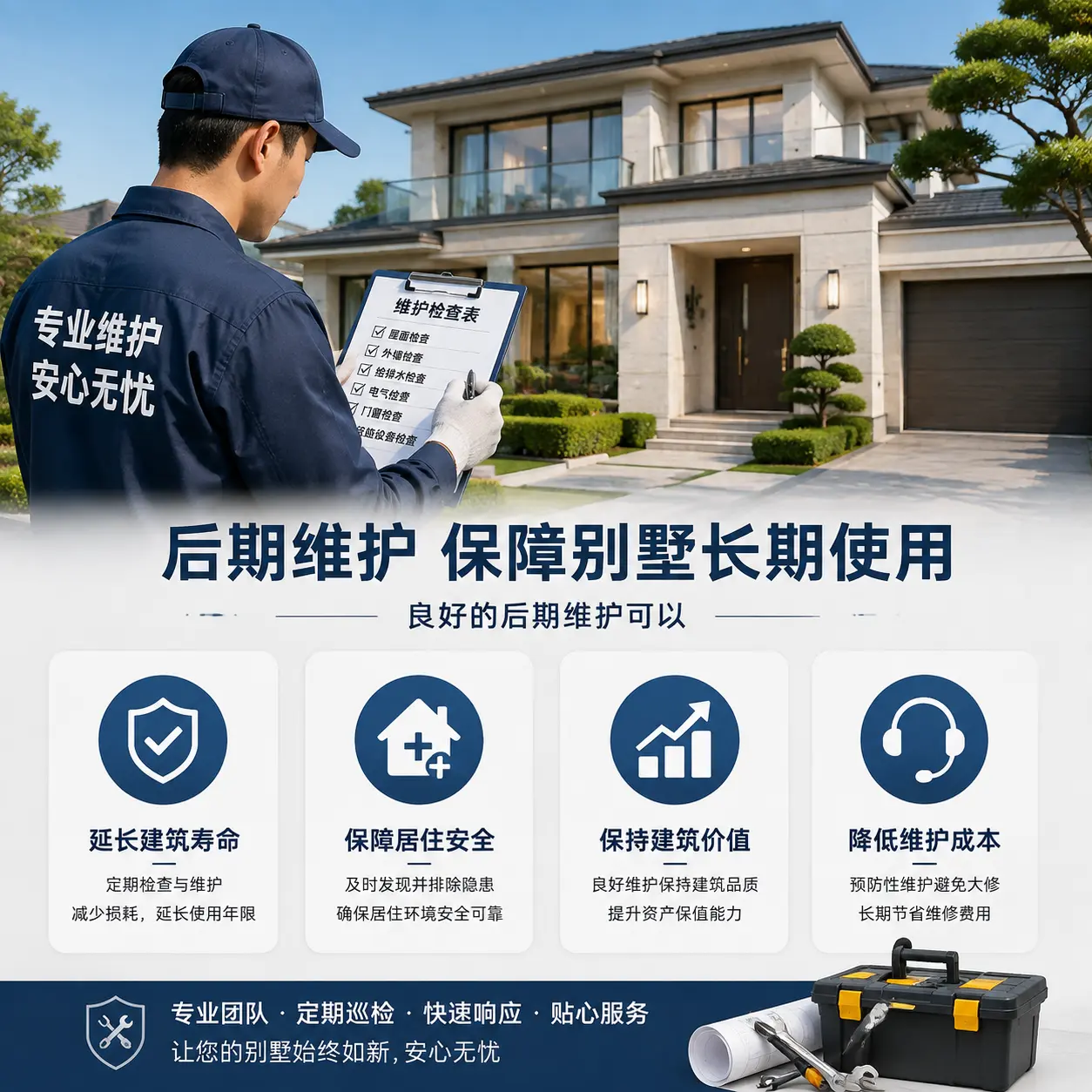 别墅建造公司推荐： 罗甸 施工质量的关键要素