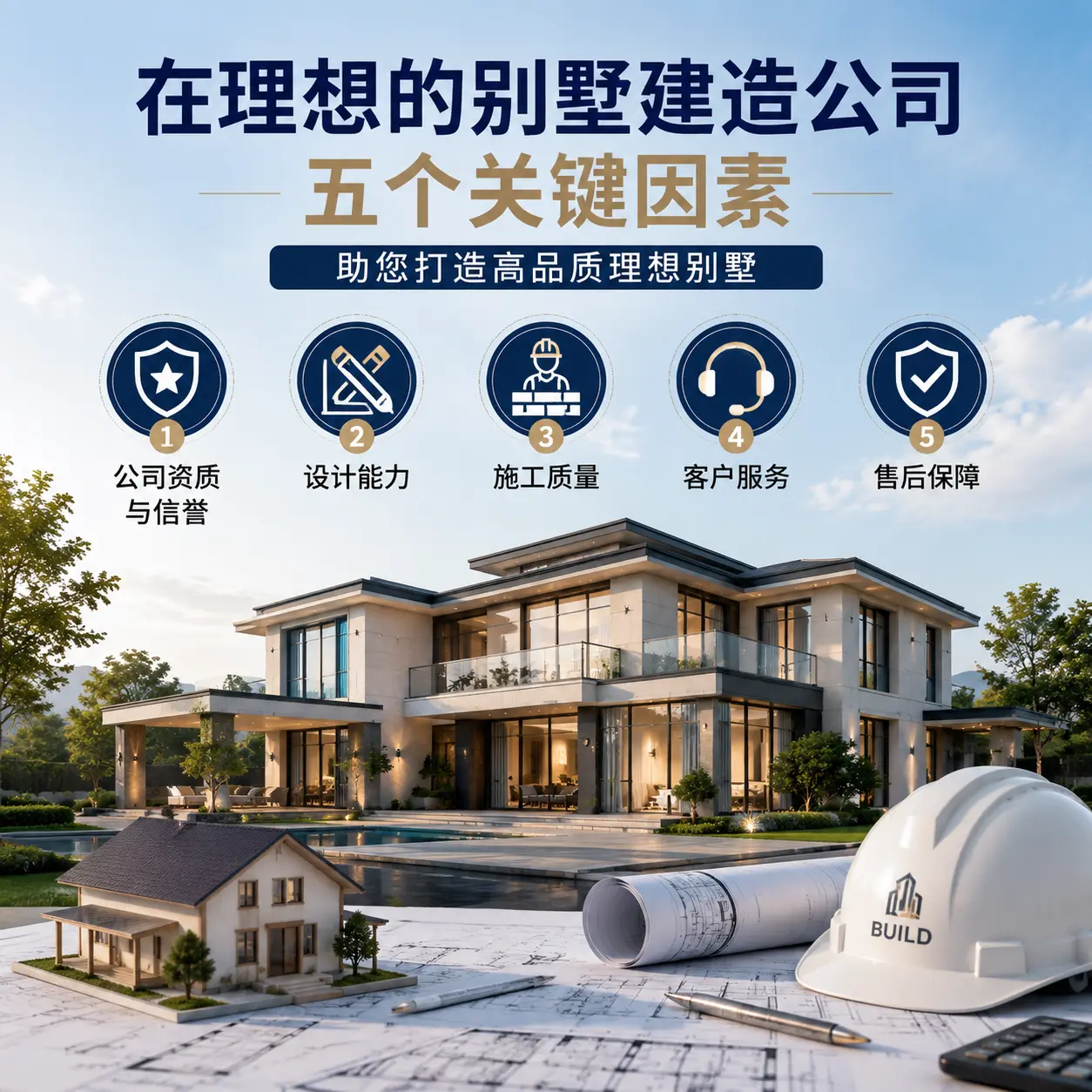 在 罗甸 找到理想别墅建造公司的五个关键因素
