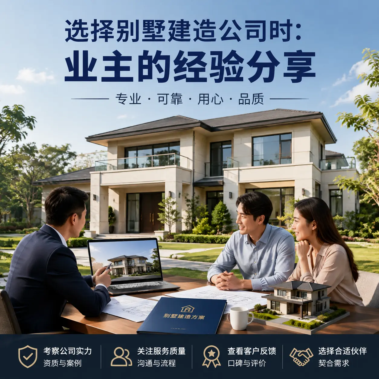 选择别墅建造公司时： 罗甸 业主的经验分享