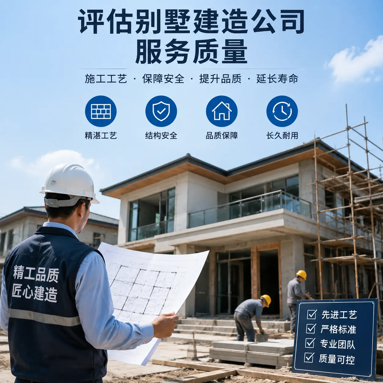 如何评估 罗甸 别墅建造公司的服务质量？