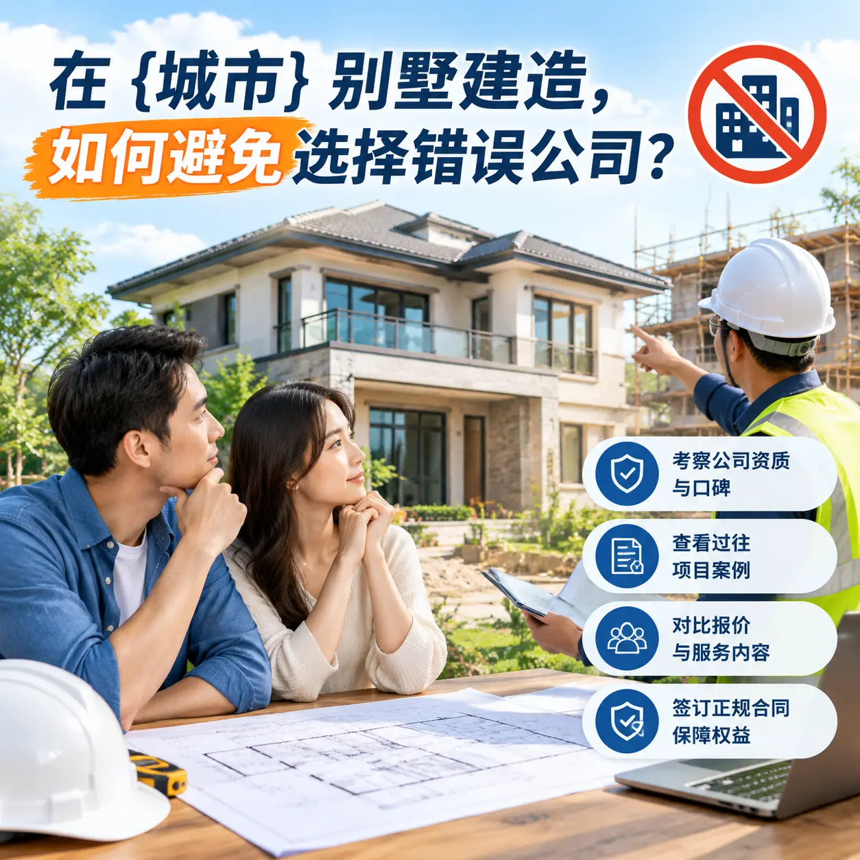 在 罗甸 别墅建造，如何避免选择错误公司？