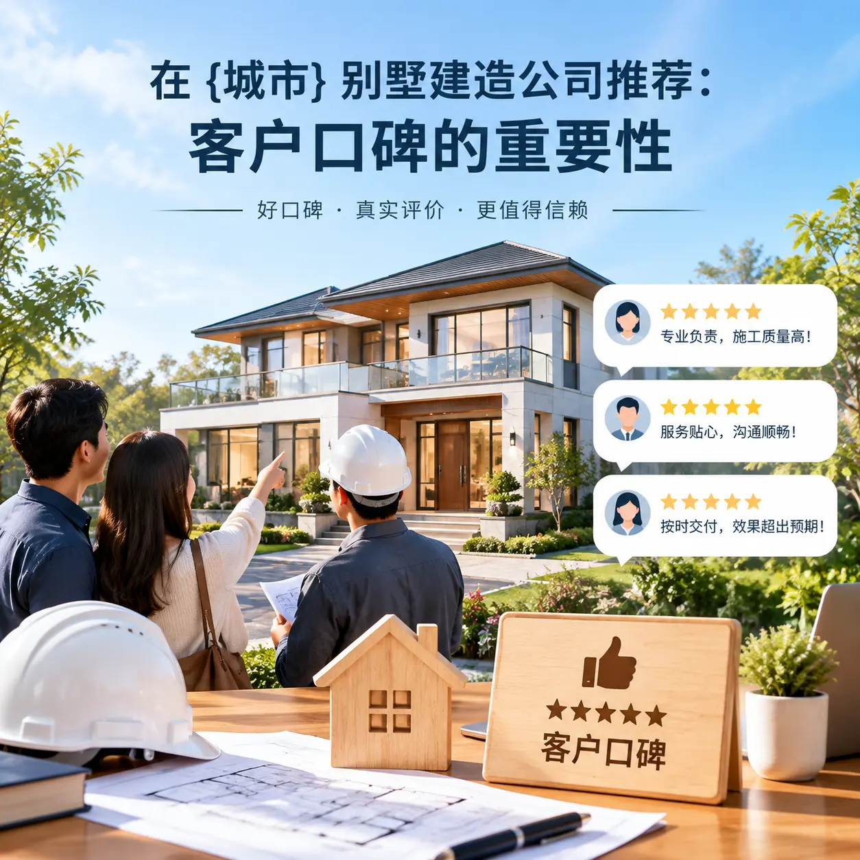 在 罗甸 别墅建造公司推荐：客户口碑的重要性