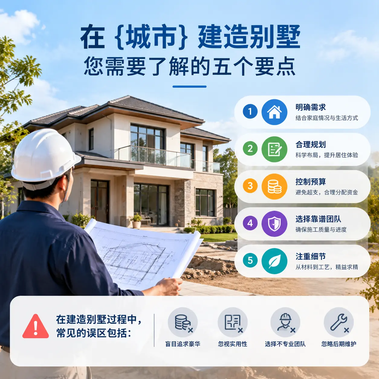 在 罗甸 建造别墅,您需要了解的五个要点