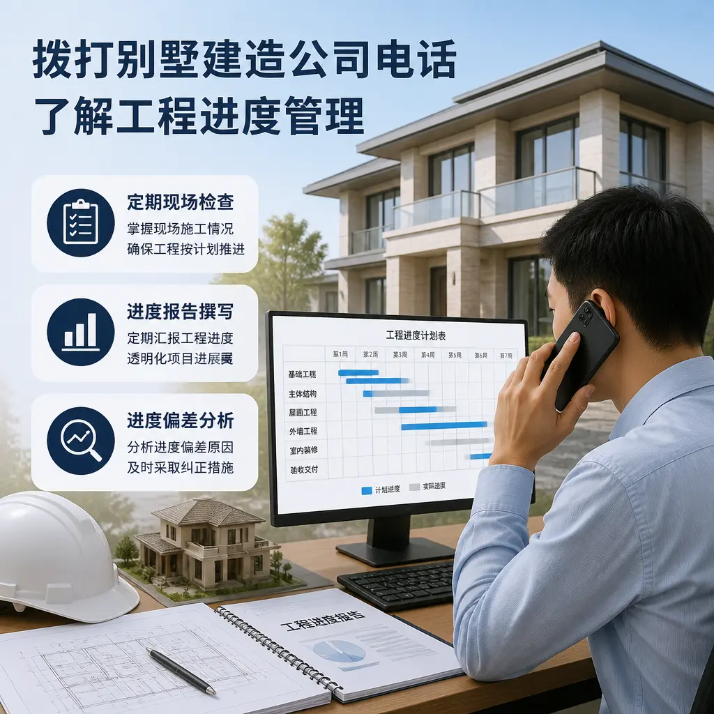 拨打罗甸别墅建造公司电话，了解工程进度管理