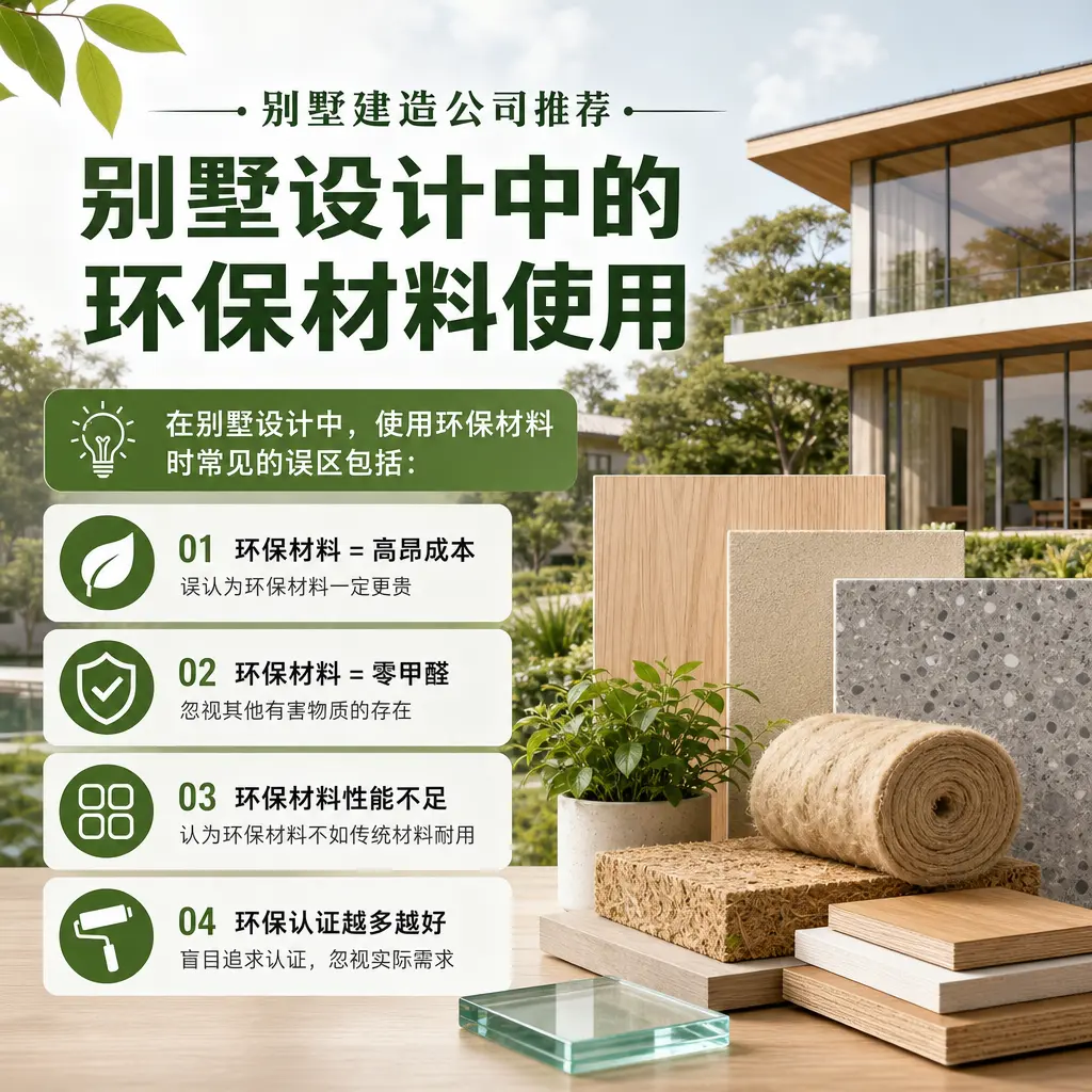 别墅建造公司推荐： 罗甸 别墅设计中的环保材料使用